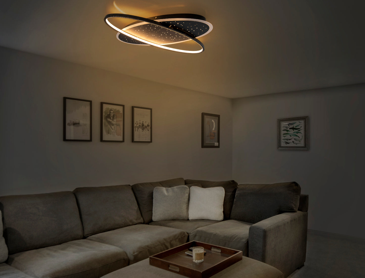 LED Deckenleuchte "STELARIS" L: 60cm
