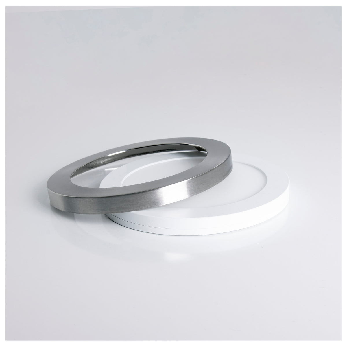 LED / CCT Deckenleuchte "BONUS" Ø: 22,5cm chrom
