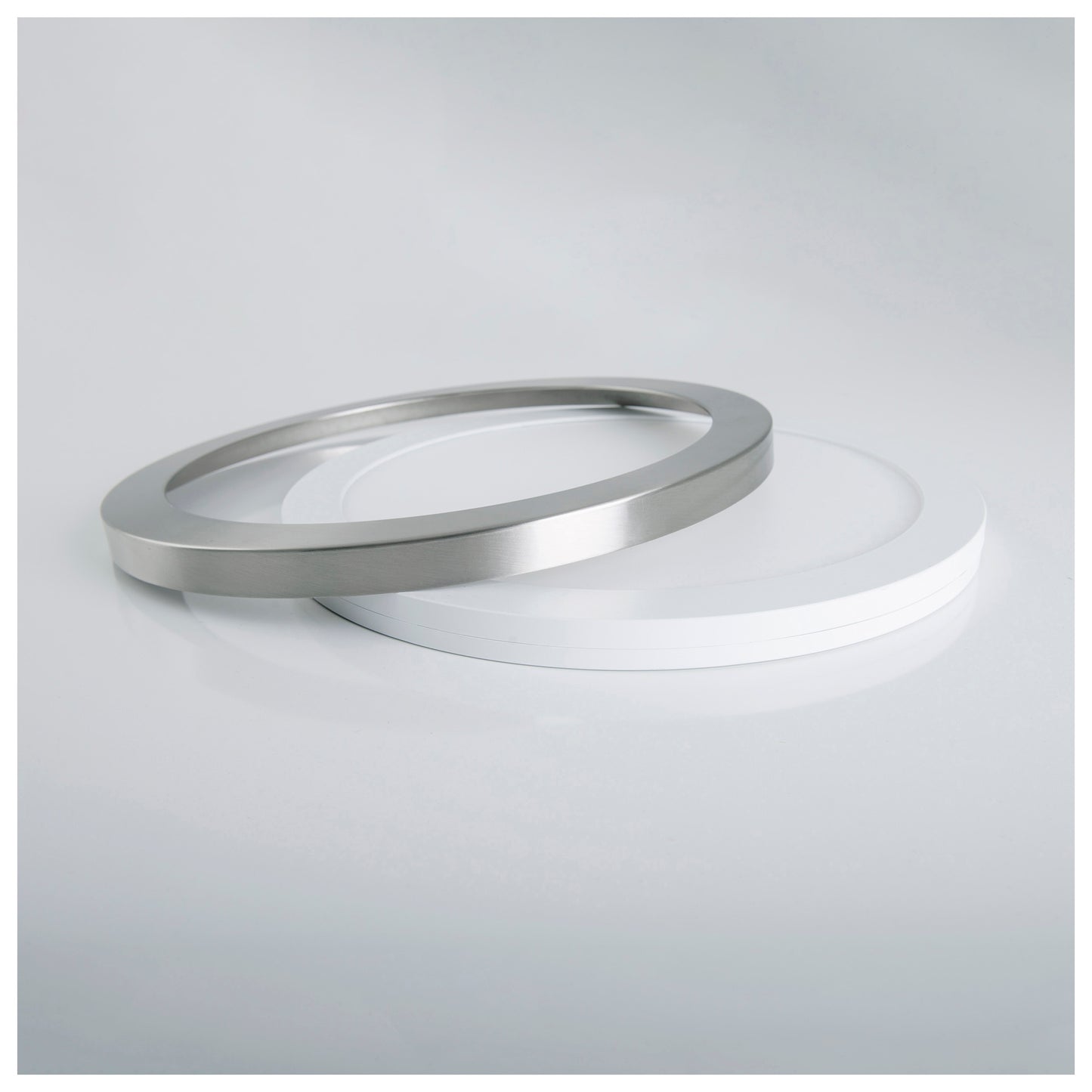 LED / CCT Deckenleuchte "BONUS" Ø: 33cm chrom