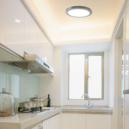 LED / CCT Deckenleuchte "BONUS" Ø: 33cm chrom