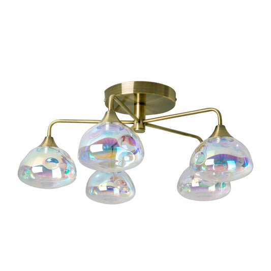 5er LED Deckenleuchte "VARNA" Ø: 50cm