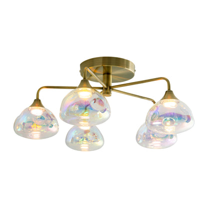 5er LED Deckenleuchte "VARNA" Ø: 50cm