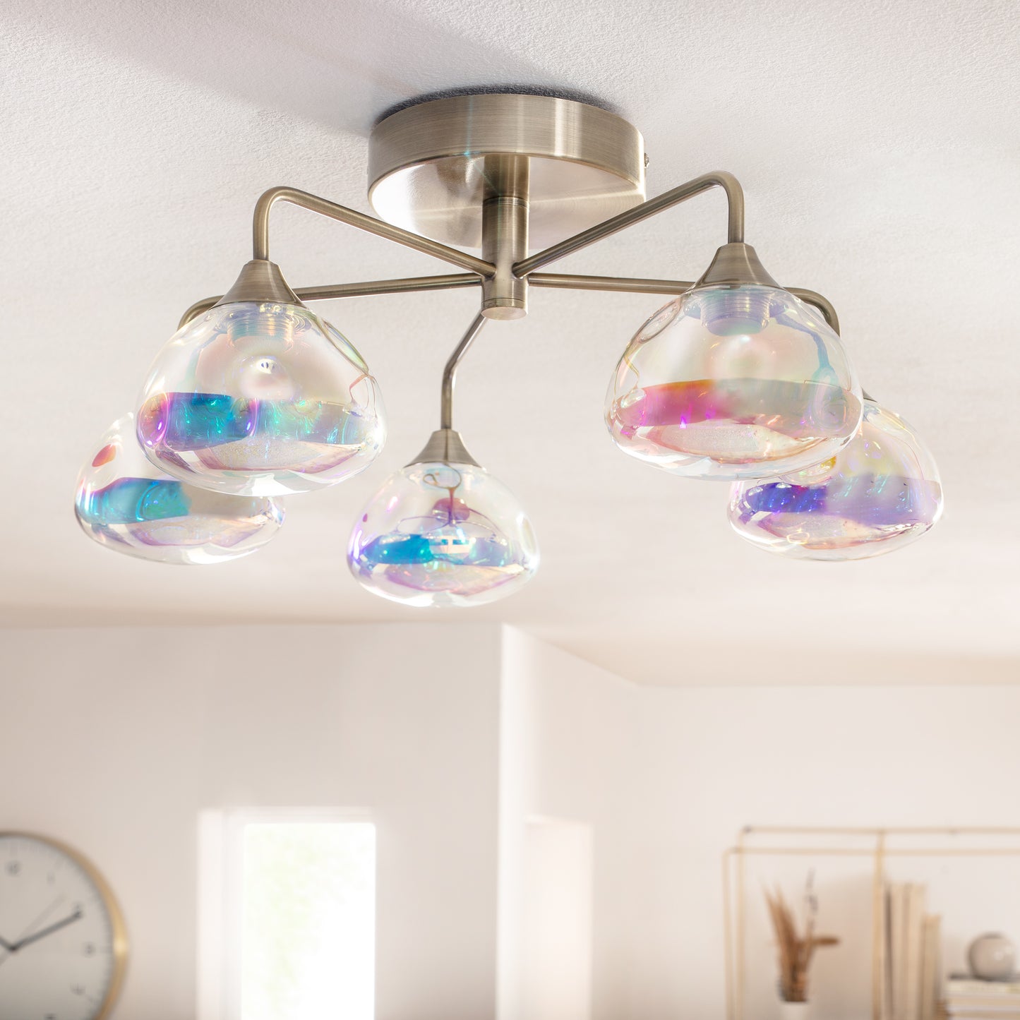 5er LED Deckenleuchte "VARNA" Ø: 50cm