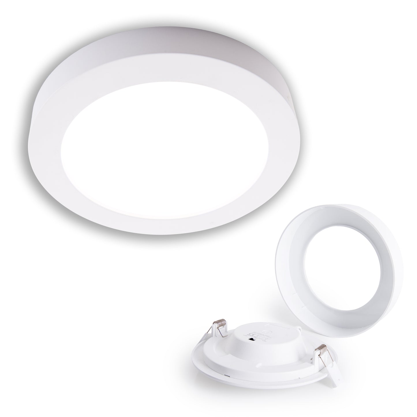 LED Ein-/Aufbauleuchte "KOMPLEX" D: 24,6cm