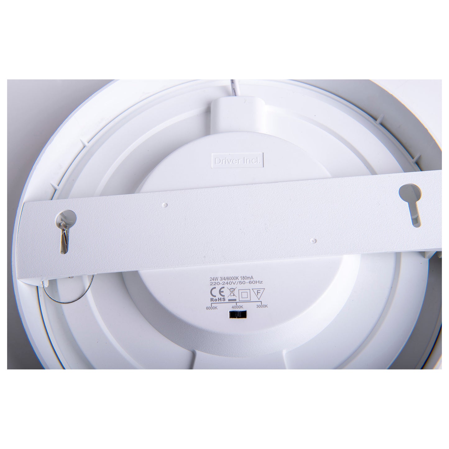 LED Ein-/Aufbauleuchte "KOMPLEX" D: 24,6cm