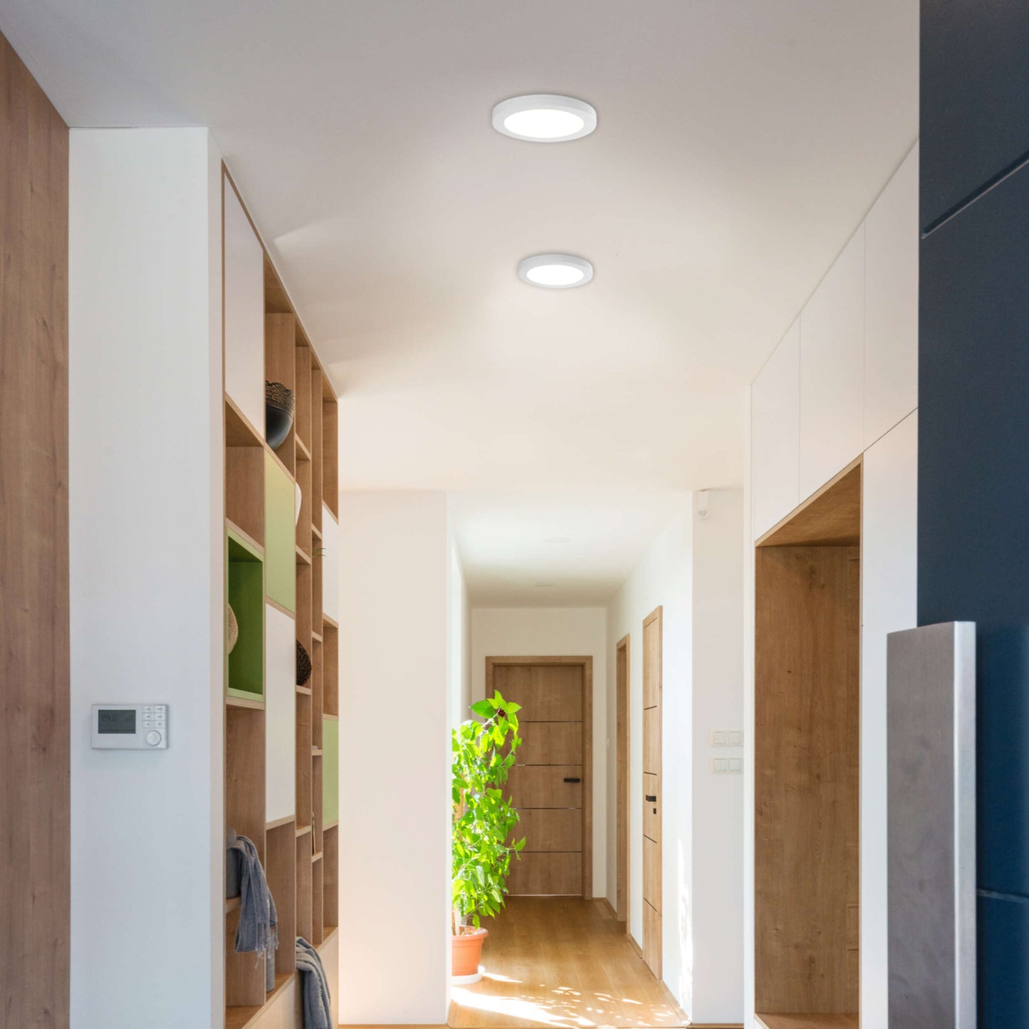LED Ein-/Aufbauleuchte "KOMPLEX" D: 24,6cm