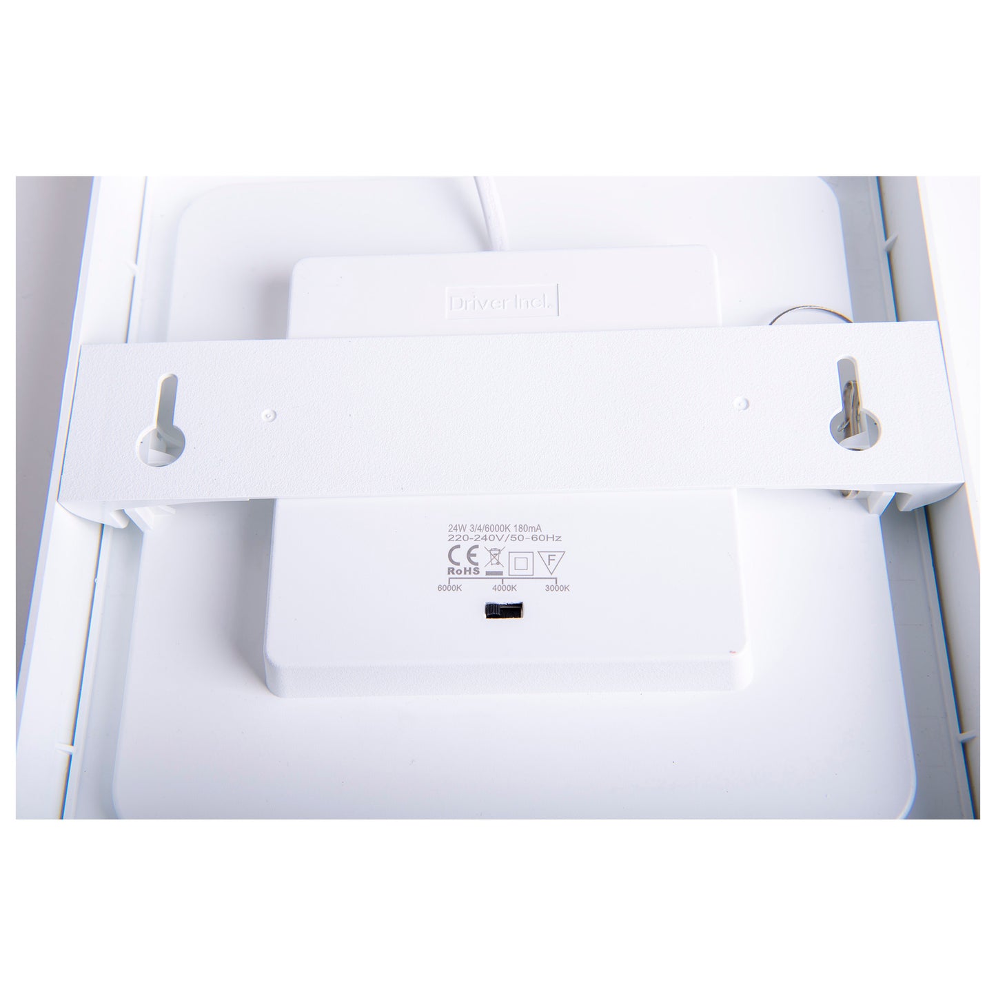 LED Ein-/Aufbauleuchte "KOMPLEX" D:22,7cm