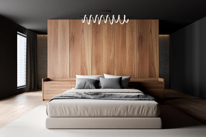 LED Deckenleuchte "BELLEZA" L: 100cm schwarz