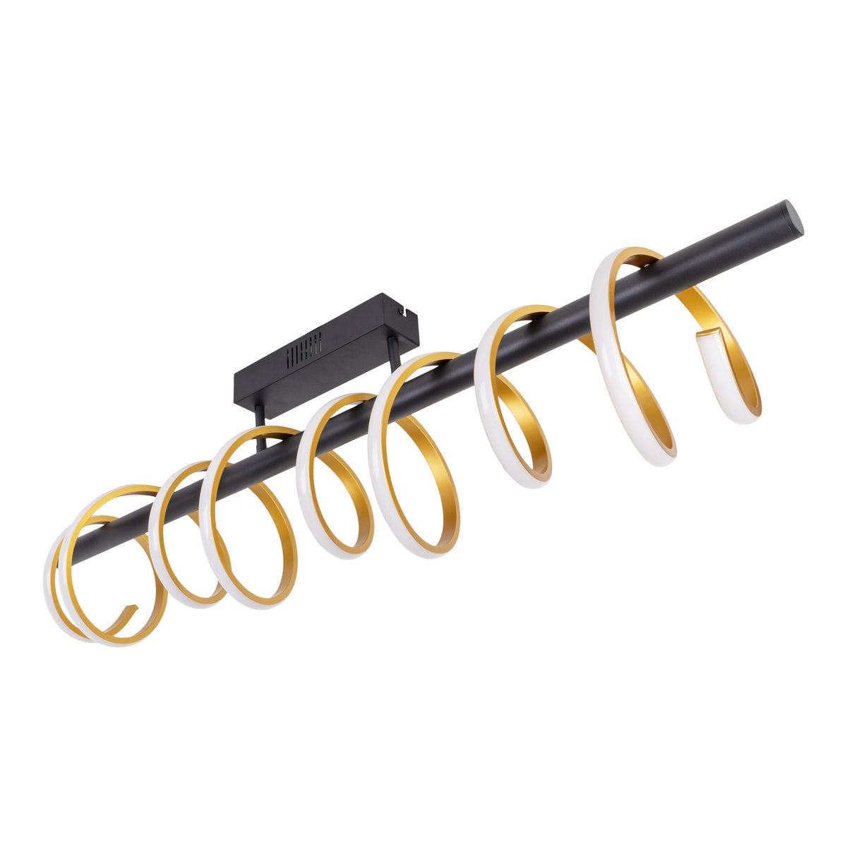 LED Deckenleuchte "BELLEZA" L: 100cm gold