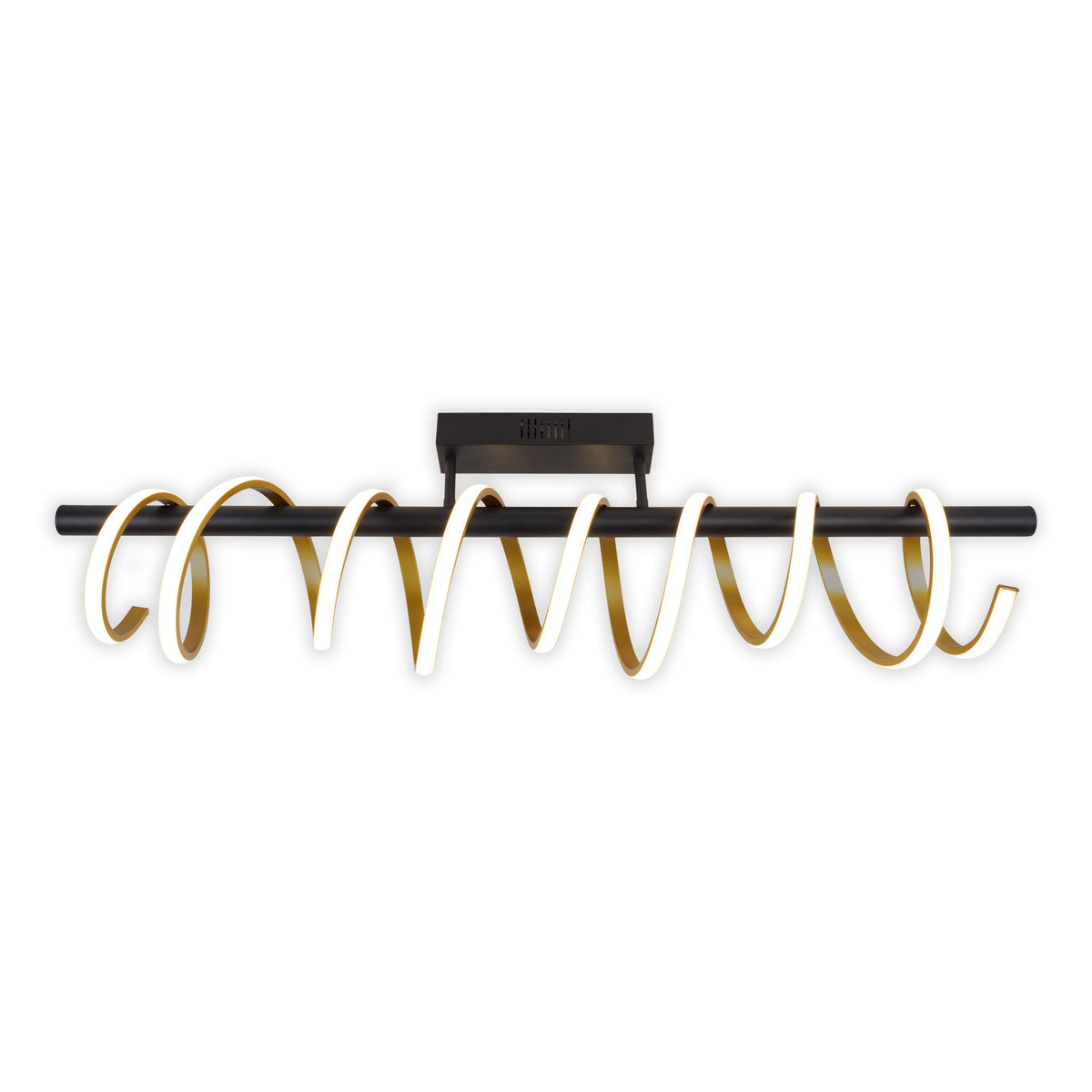 LED Deckenleuchte "BELLEZA" L: 100cm gold