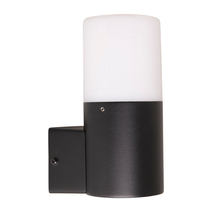 Außenwandleuchte "TORCIA" h: 16,5cm schwarz