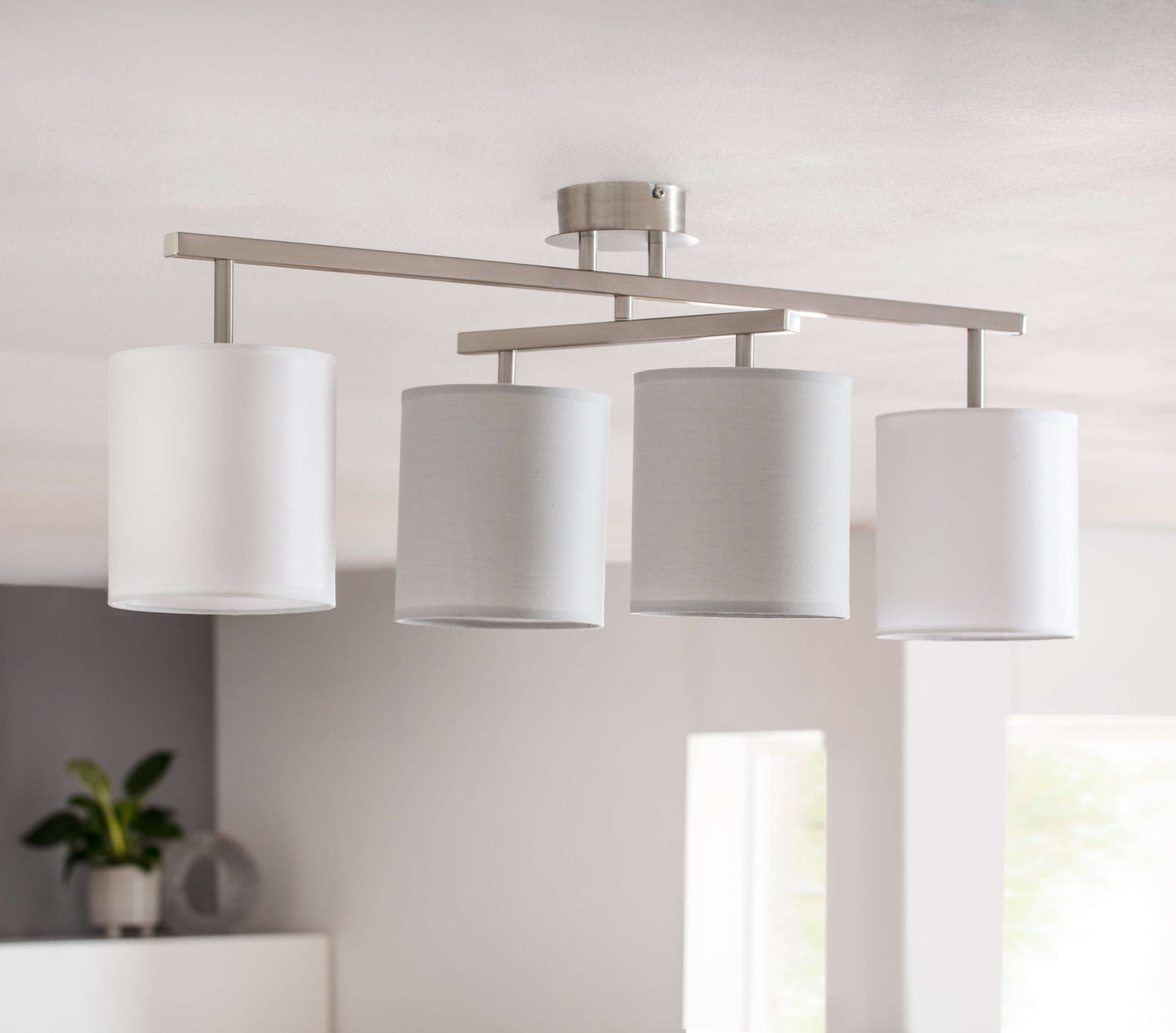 4er Deckenleuchte "TILDE" L: 82cm