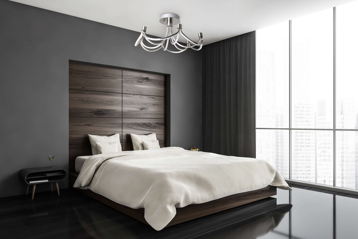 LED Deckenleuchte "FESTOS" Ø: 60cm