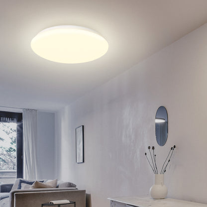 LED Deckenleuchte "MESA" Ø: 28cm weiß inkl. HF-Bewegungsmelder