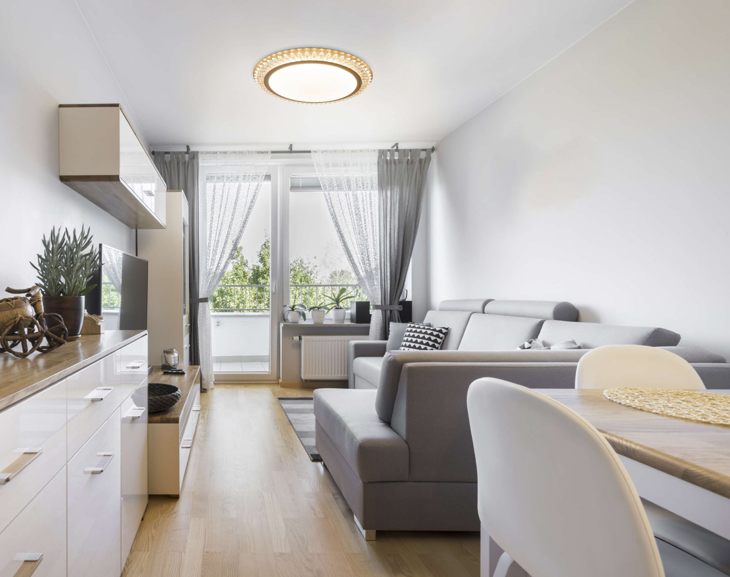 LED / CCT Deckenleuchte "MADISON" Ø: 48cm