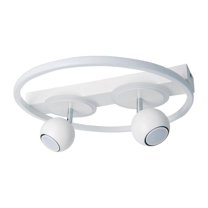 2er Spot LED Deckenleuchte "RONDA" Ø: 40cm
