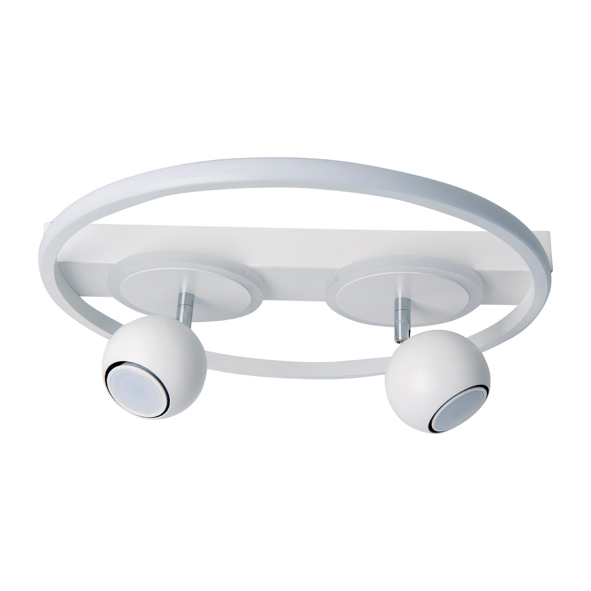 2er Spot LED Deckenleuchte "RONDA" Ø: 40cm