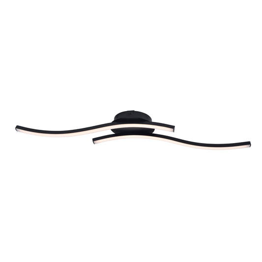 LED Wand-/Deckenleuchte "ONDA" L: 65 cm