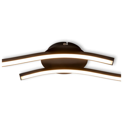 LED Wand-/Deckenleuchte "ONDA" L: 65 cm