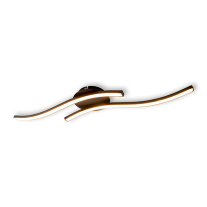 LED Wand-/Deckenleuchte "ONDA" L: 65 cm