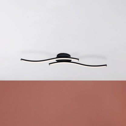 LED Wand-/Deckenleuchte "ONDA" L: 65 cm