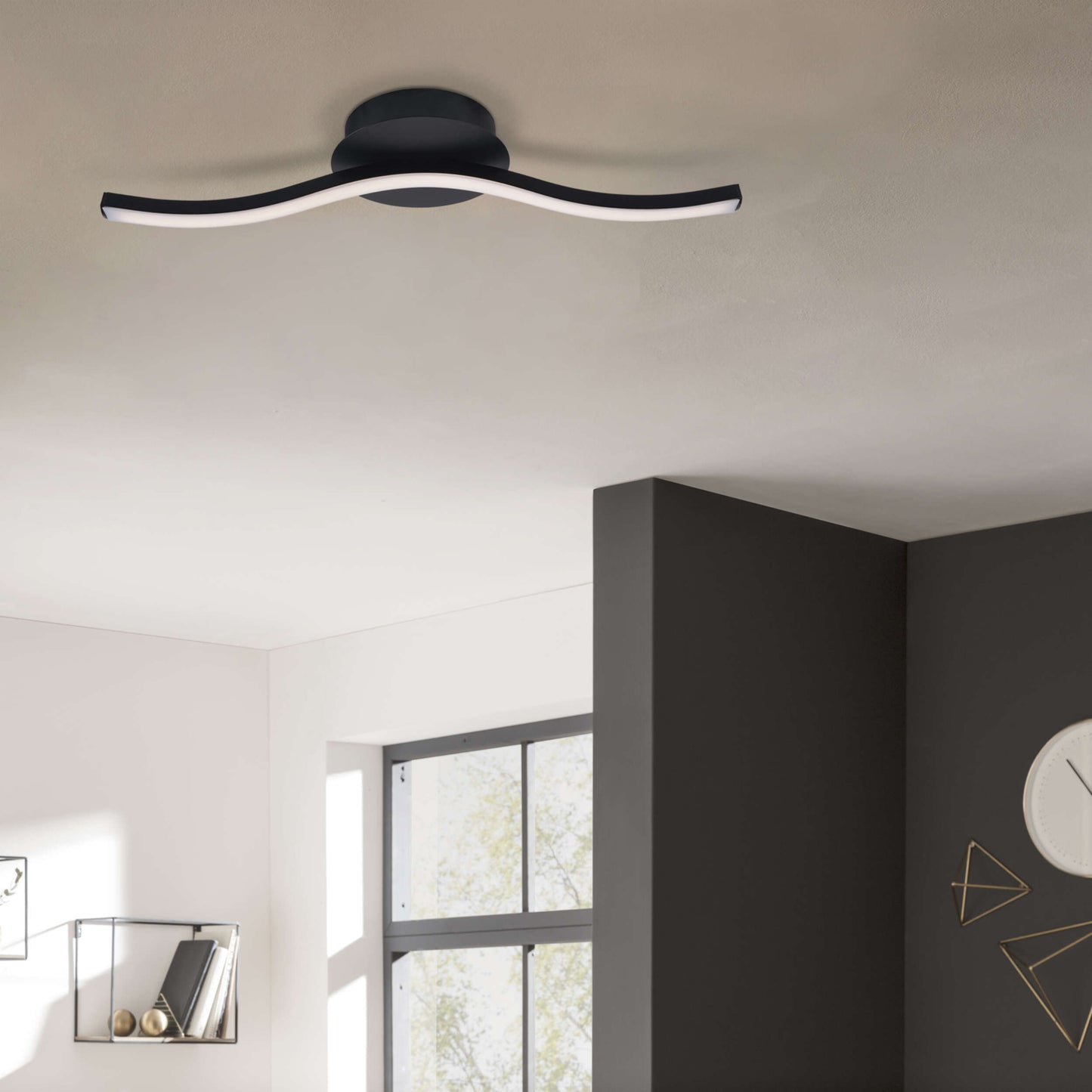 LED Wand-/Deckenleuchte "ONDA" L:45cm