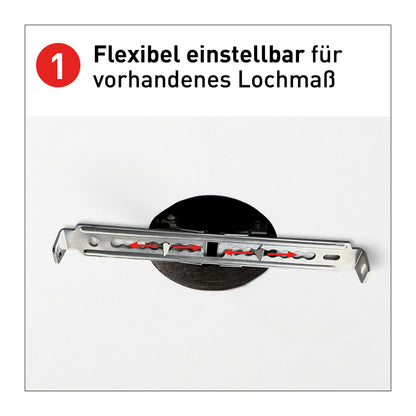 LED / CCT Deckenleuchte "BONUS" Ø: 21,7cm weiß