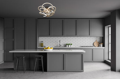 LED Deckenleuchte "RIZADO" Ø: 57cm