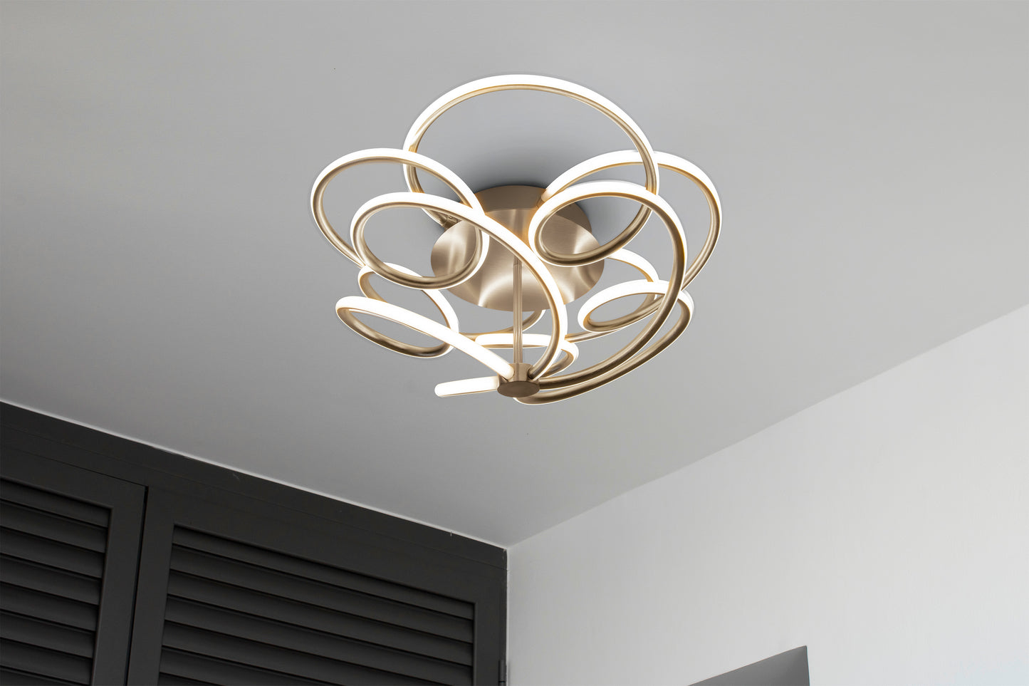 LED Deckenleuchte "RIZADO" Ø: 57cm