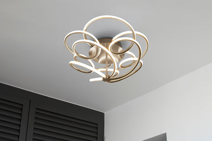 LED Deckenleuchte "RIZADO" Ø: 57cm