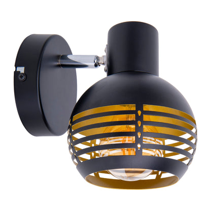 1er Wand-/Deckenleuchte/Spot "CASCO" H: 15cm