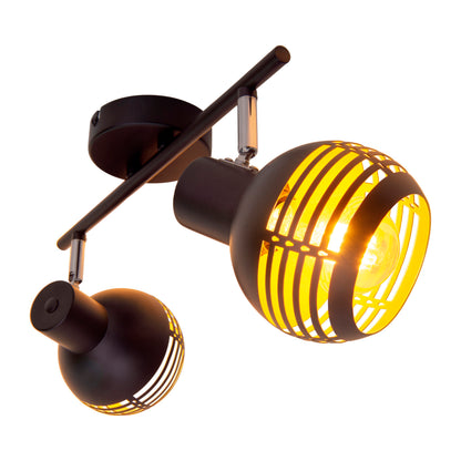 2er Wand-/Deckenleuchte/Spot "CASCO" L: 36cm