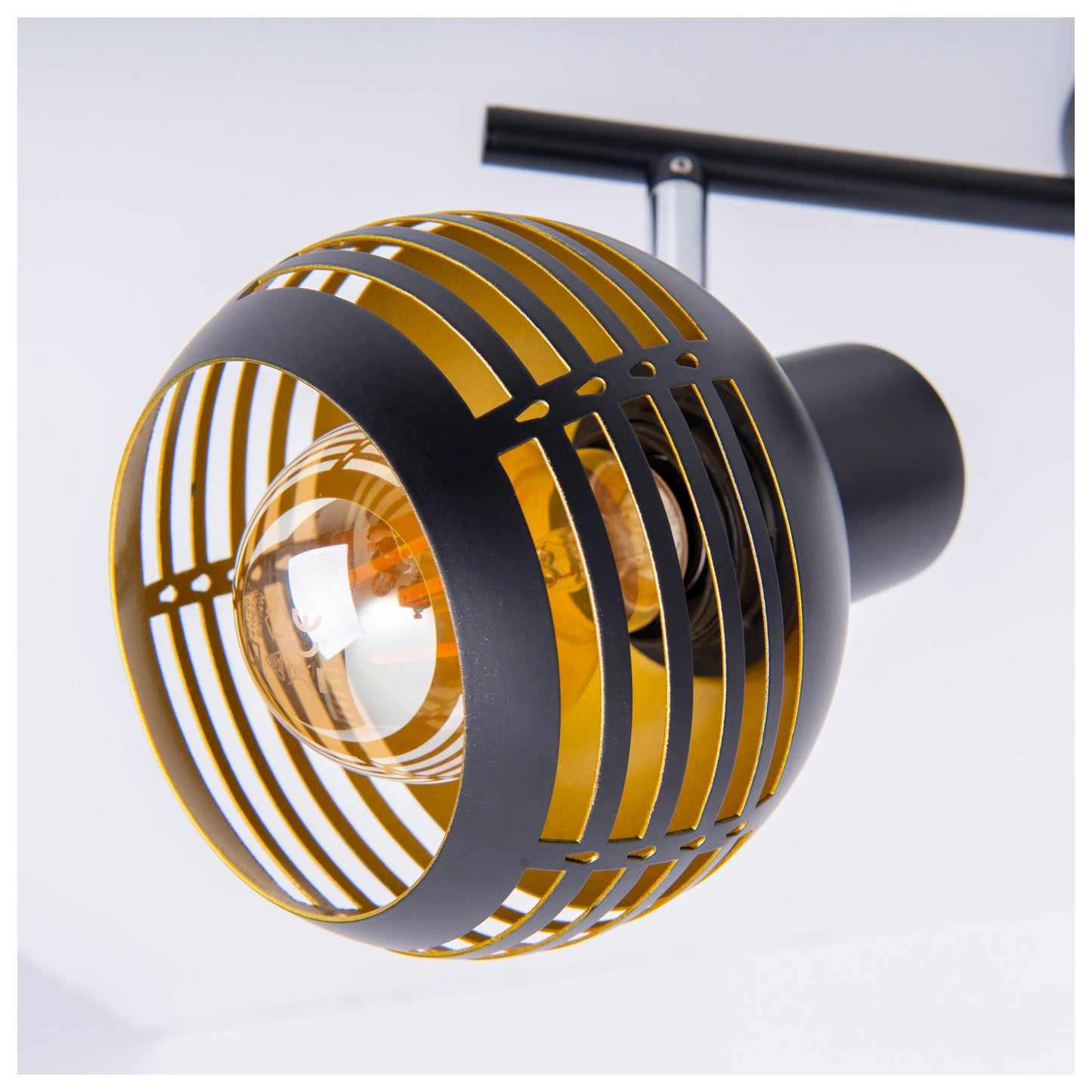2er Wand-/Deckenleuchte/Spot "CASCO" L: 36cm