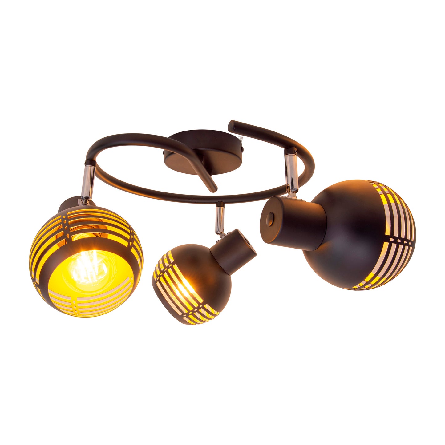 3er Wand-/Deckenrondell/Spot "CASCO" L/B: 48cm