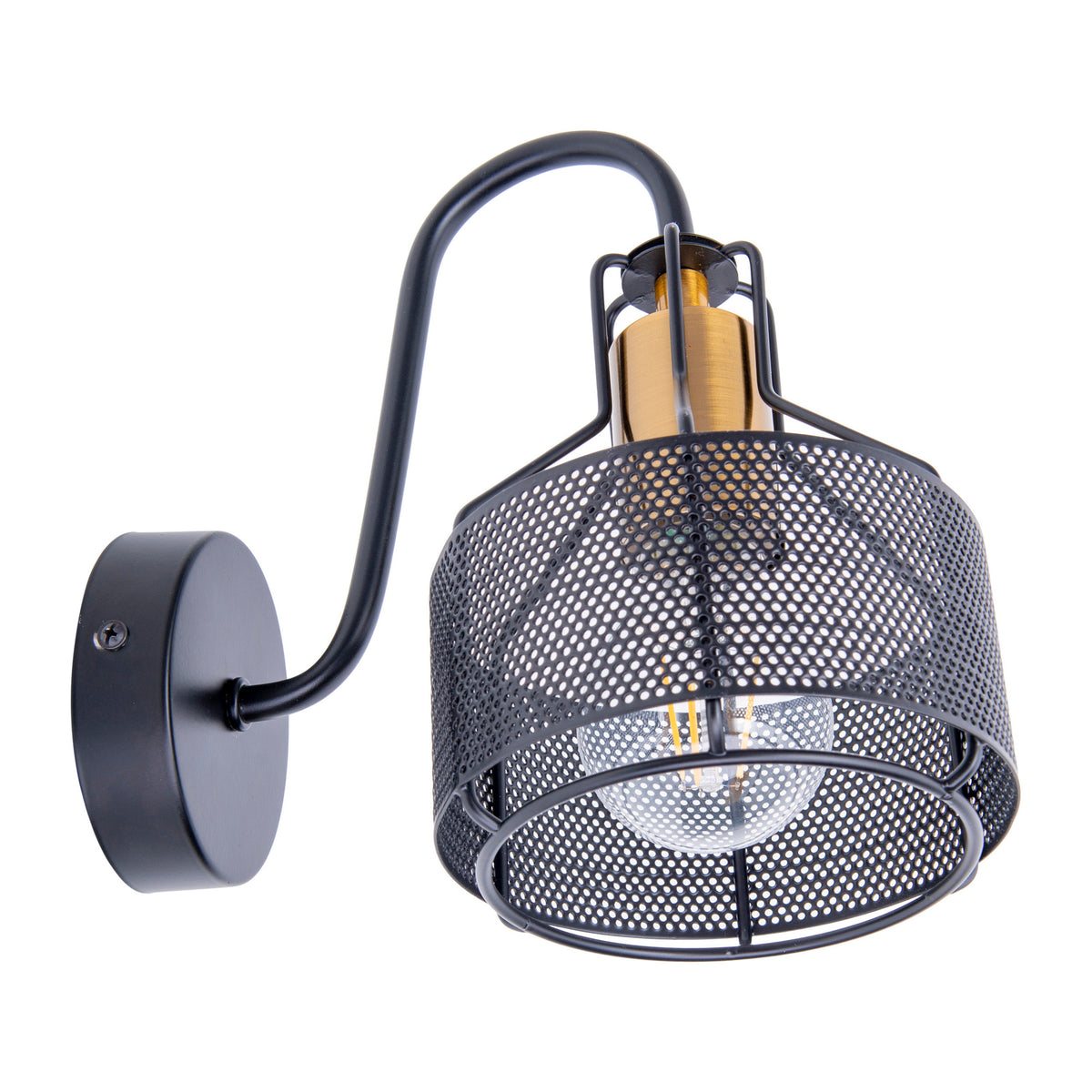 1er Wandleuchte/Spot "FORO" H: 17cm
