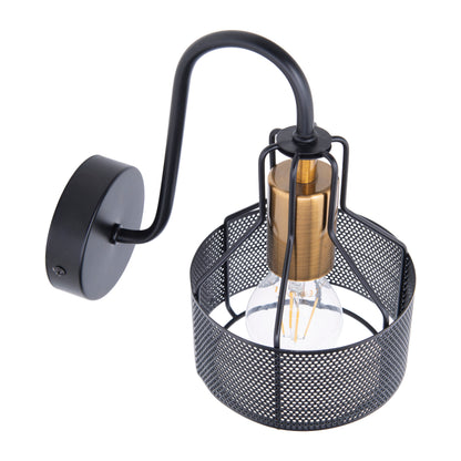 1er Wandleuchte/Spot "FORO" H: 17cm