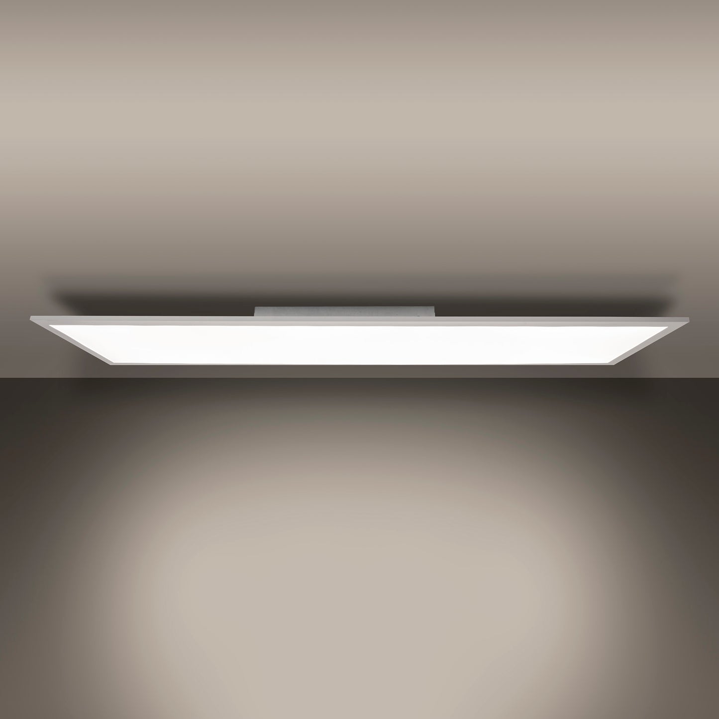 LED / CCT Panel-Deckenleuchte "NICO" L: 119,5cm weiß