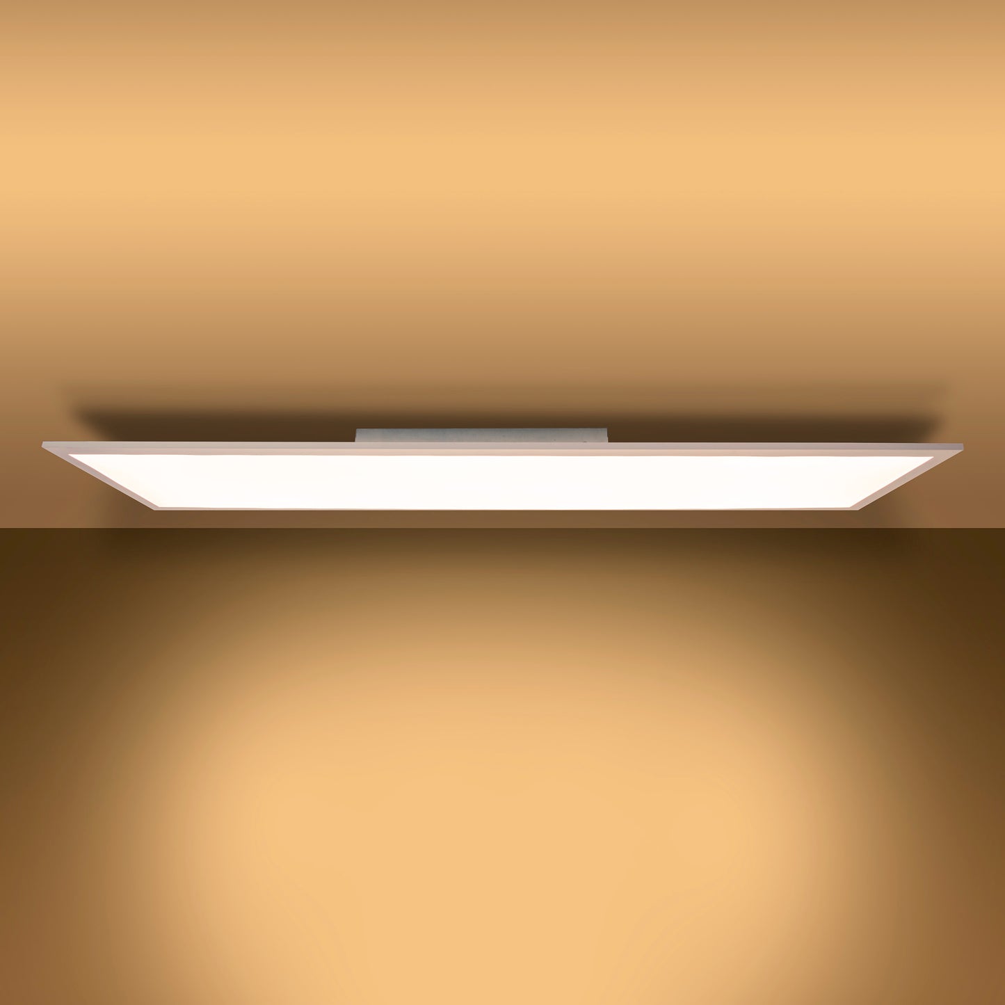 LED / CCT Panel-Deckenleuchte "NICO" L: 119,5cm weiß