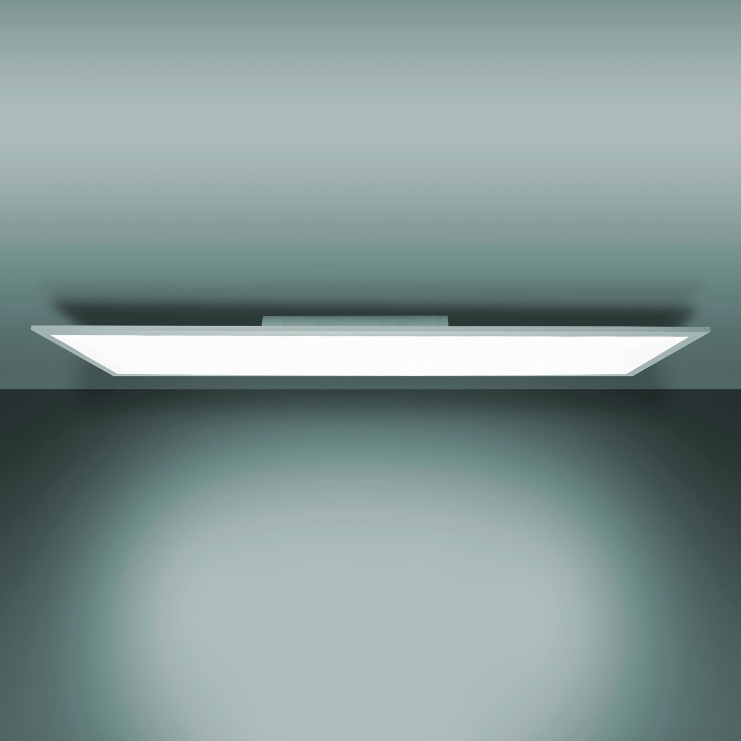 LED / CCT Panel-Deckenleuchte "NICO" L: 119,5cm weiß