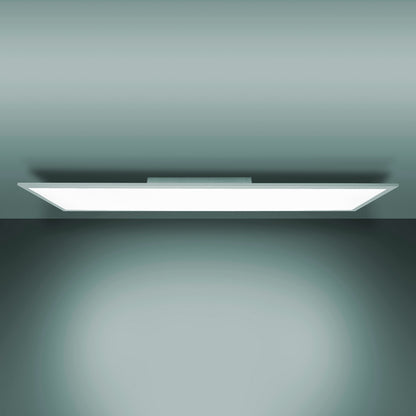 LED / CCT Panel-Deckenleuchte "NICO" L: 119,5cm weiß