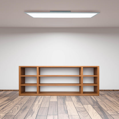 LED / CCT Panel-Deckenleuchte "NICO" L: 119,5cm weiß