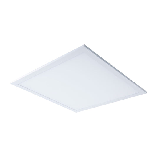 Deckenleuchten - LED / CCT Panel-Deckenleuchte "NICO" L/B: 45cm, Deckenlampe im Functional Style, aus Metall und Kunststoff in weiß, 45 x 45 x 6 cm, inkl. LED  dimmbar  CCT-Wechsler  Nachtlichtfunktion  Fernbedienung