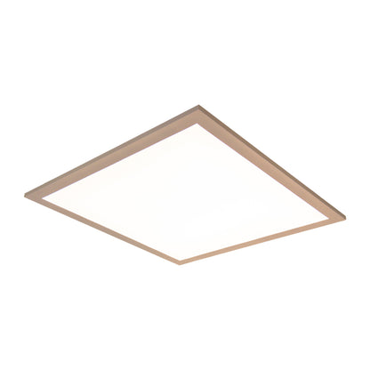 Deckenleuchten - LED / CCT Panel-Deckenleuchte "NICO" L/B: 45cm, Deckenlampe im Functional Style, aus Metall und Kunststoff in weiß, 45 x 45 x 6 cm, inkl. LED  dimmbar  CCT-Wechsler  Nachtlichtfunktion  Fernbedienung