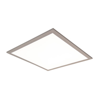 Deckenleuchten - LED / CCT Panel-Deckenleuchte "NICO" L/B: 45cm, Deckenlampe im Functional Style, aus Metall und Kunststoff in weiß, 45 x 45 x 6 cm, inkl. LED  dimmbar  CCT-Wechsler  Nachtlichtfunktion  Fernbedienung