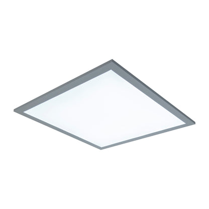 Deckenleuchten - LED / CCT Panel-Deckenleuchte "NICO" L/B: 45cm, Deckenlampe im Functional Style, aus Metall und Kunststoff in weiß, 45 x 45 x 6 cm, inkl. LED  dimmbar  CCT-Wechsler  Nachtlichtfunktion  Fernbedienung