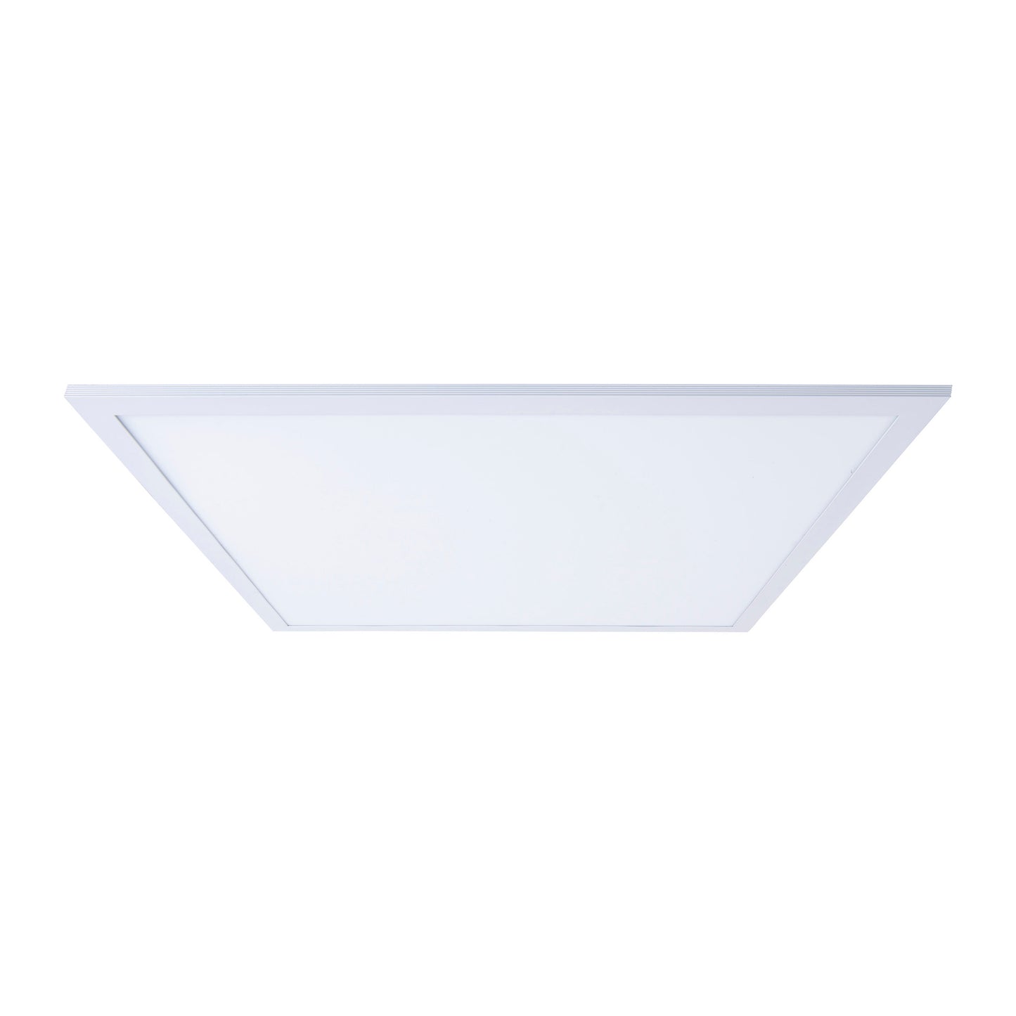 Deckenleuchten - LED / CCT Panel-Deckenleuchte "NICO" L/B: 45cm, Deckenlampe im Functional Style, aus Metall und Kunststoff in weiß, 45 x 45 x 6 cm, inkl. LED  dimmbar  CCT-Wechsler  Nachtlichtfunktion  Fernbedienung