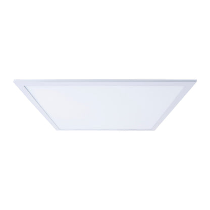 Deckenleuchten - LED / CCT Panel-Deckenleuchte "NICO" L/B: 45cm, Deckenlampe im Functional Style, aus Metall und Kunststoff in weiß, 45 x 45 x 6 cm, inkl. LED  dimmbar  CCT-Wechsler  Nachtlichtfunktion  Fernbedienung