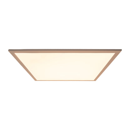 Deckenleuchten - LED / CCT Panel-Deckenleuchte "NICO" L/B: 45cm, Deckenlampe im Functional Style, aus Metall und Kunststoff in weiß, 45 x 45 x 6 cm, inkl. LED  dimmbar  CCT-Wechsler  Nachtlichtfunktion  Fernbedienung