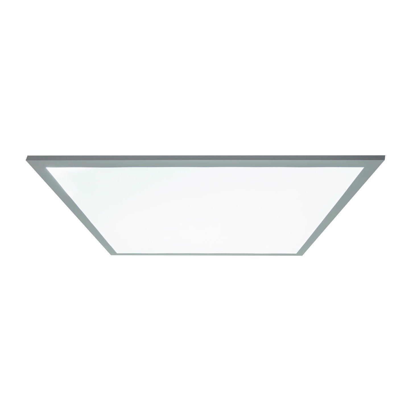 Deckenleuchten - LED / CCT Panel-Deckenleuchte "NICO" L/B: 45cm, Deckenlampe im Functional Style, aus Metall und Kunststoff in weiß, 45 x 45 x 6 cm, inkl. LED  dimmbar  CCT-Wechsler  Nachtlichtfunktion  Fernbedienung