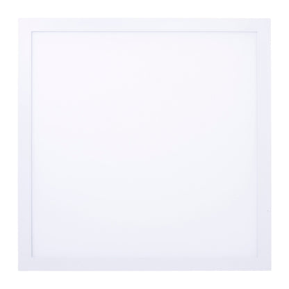 Deckenleuchten - LED / CCT Panel-Deckenleuchte "NICO" L/B: 45cm, Deckenlampe im Functional Style, aus Metall und Kunststoff in weiß, 45 x 45 x 6 cm, inkl. LED  dimmbar  CCT-Wechsler  Nachtlichtfunktion  Fernbedienung